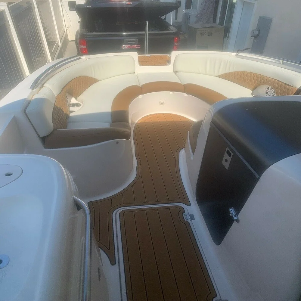 

Swim Step Platform Cockpit Boat EVA Foam Teak Deck Floor Pad For Boat 2002 Chaparral 242