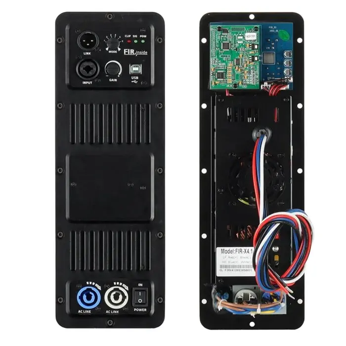 

400W+150W Dsp Professional 2 Way Class D Amplifier Board Amplificador Active Two Frequency Amplifier Module For Active Speaker