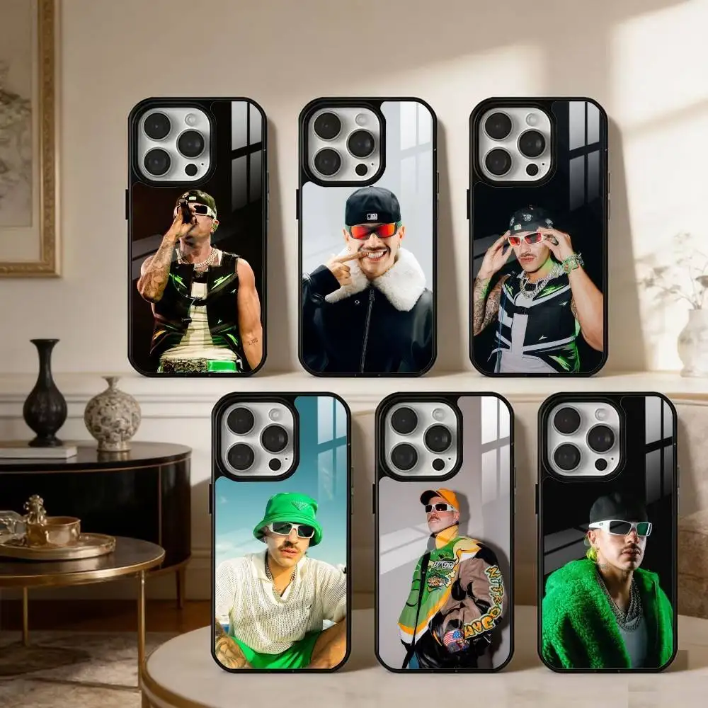 

S-Singer F-Feid Phone Case For iPhone17,16,15,14,13 Plus,Pro Max Magnetic For Magsafe Wireless Charging