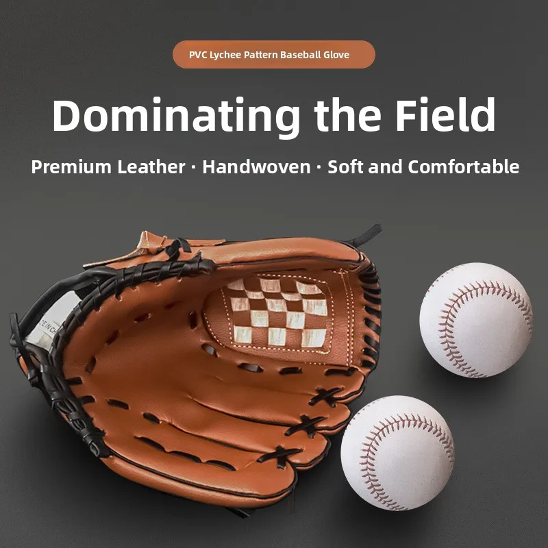

Adult Training Baseball Gloves PU cher Gloves Fi's Gloves Profional Pitcher's Gloves Children's Hitting Gloves