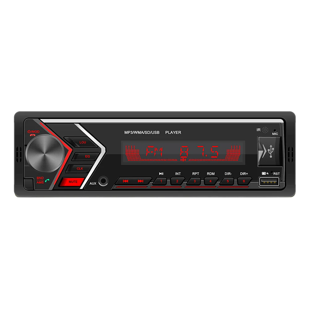 HENMALL  MP3 Player 505 1 DIN Bluetooth Hands-Free With USB USB/SD/AUX Card In-Dash Radio FM MP3 Player