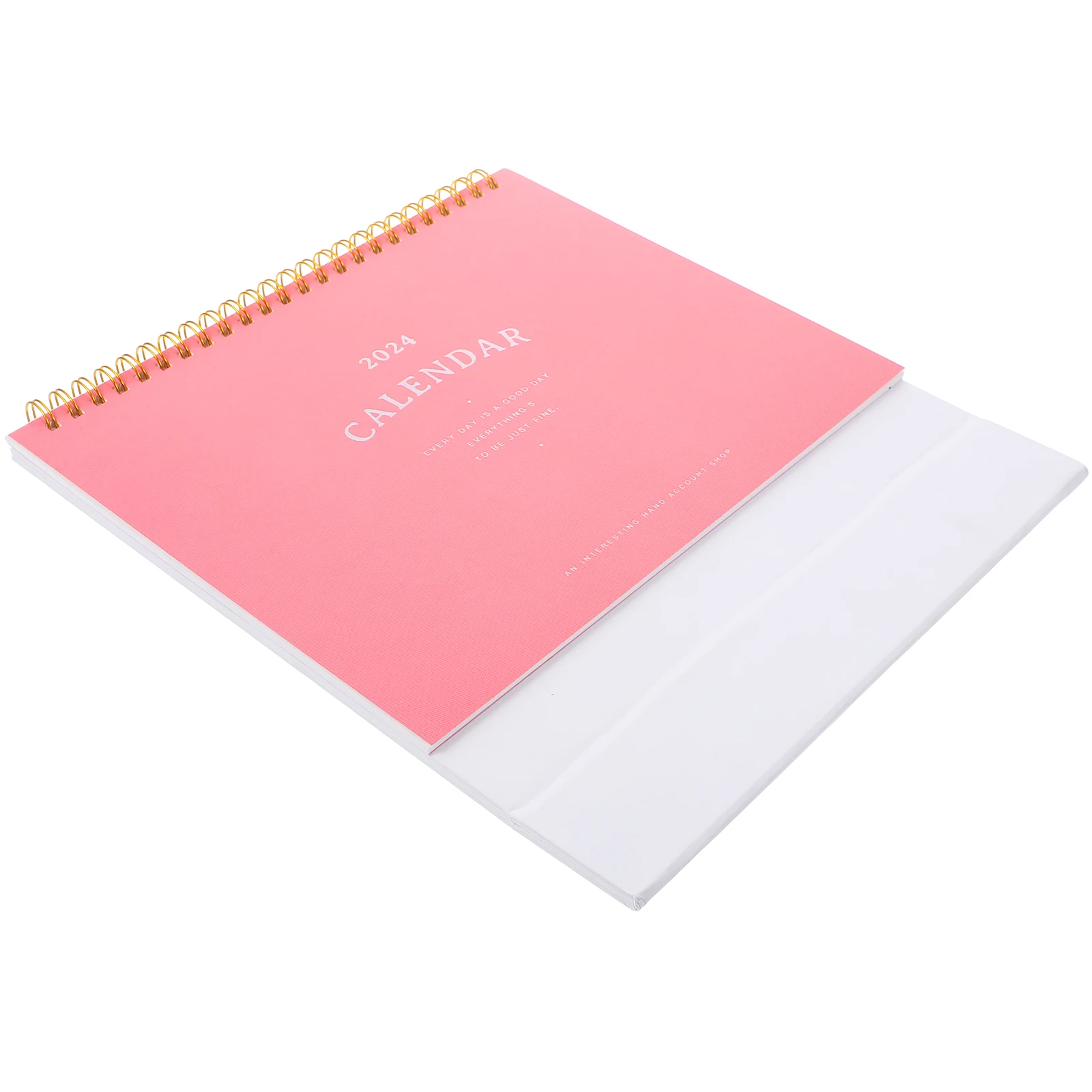 

Office Decor Dopamine Desk Calendar Standing Planner Desktop Calendars Pink