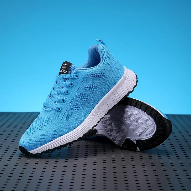 Running Shoes Women Fashion Lightweight Sneakers Women Mesh Breathable Comfortable Casual Sports Shoes Women