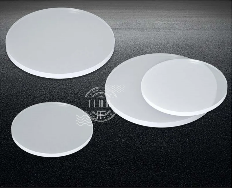 

10pcs White Solid Round Silicone Rubber Gaskets Pad Dia 5 - 100mm Thick0.5-8mm Versatile Sealing Cushioning Protection.