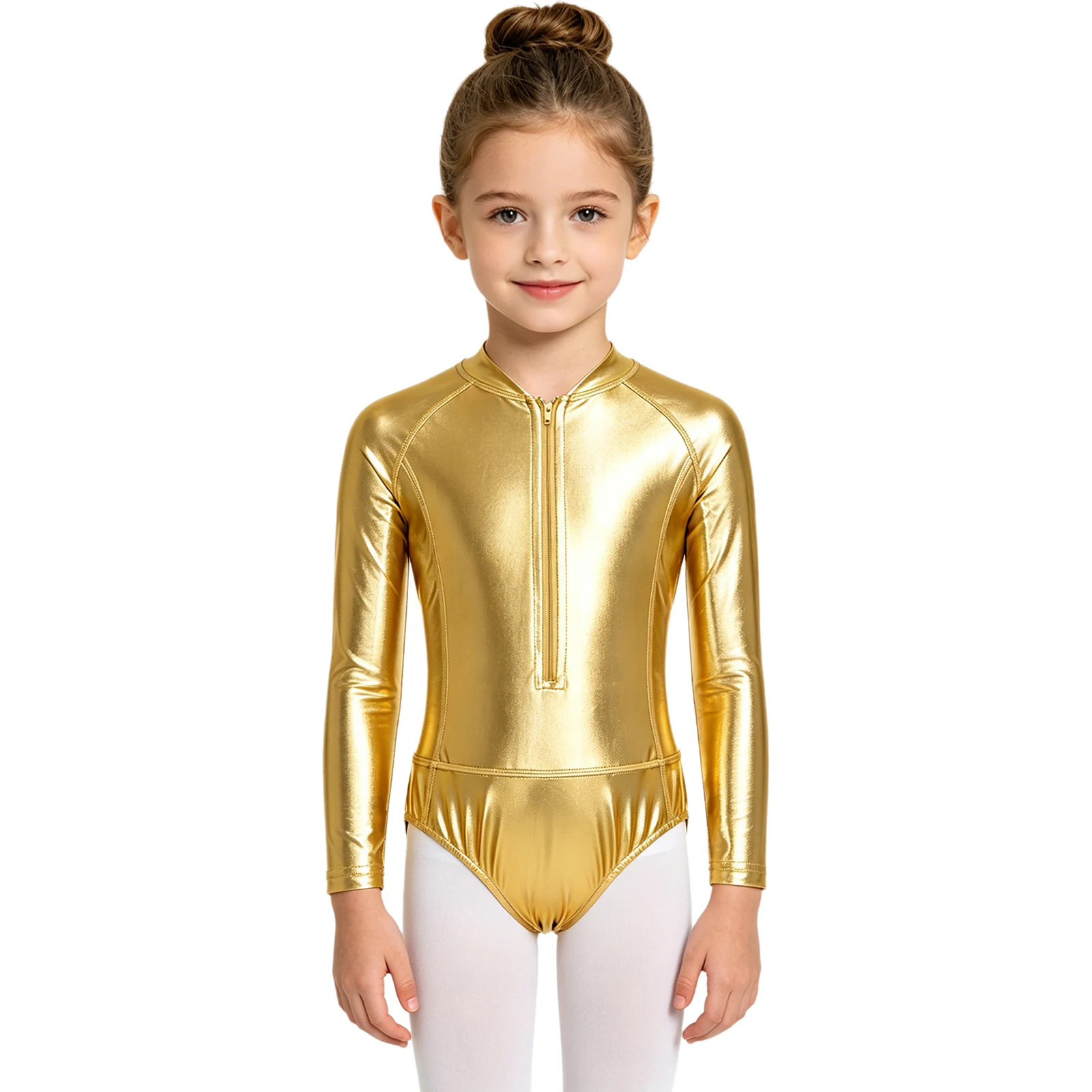 Детский костюм для ритмической – обзор и цена Turtleneck Bodysuit