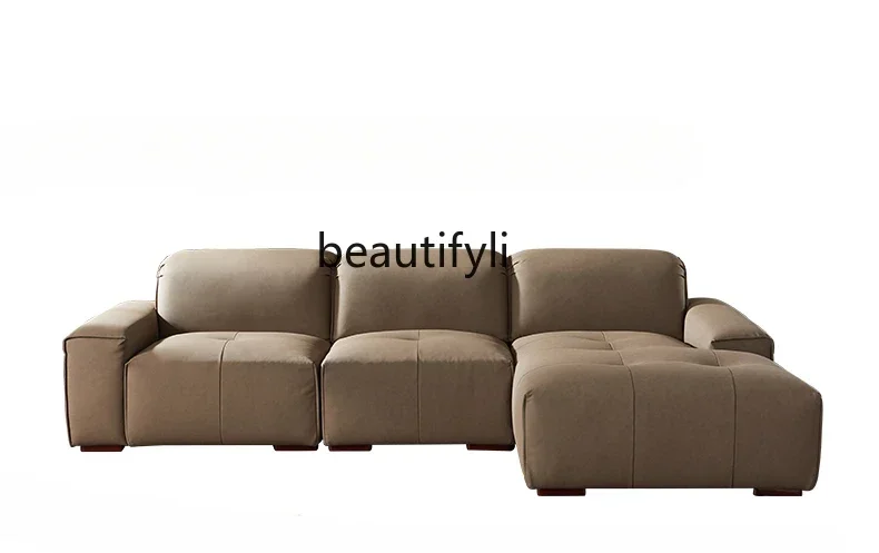 

Nordic Light Luxury Italian Minimalist Sofa Electric Multifunctional Adjustable Backer Living Room Corner