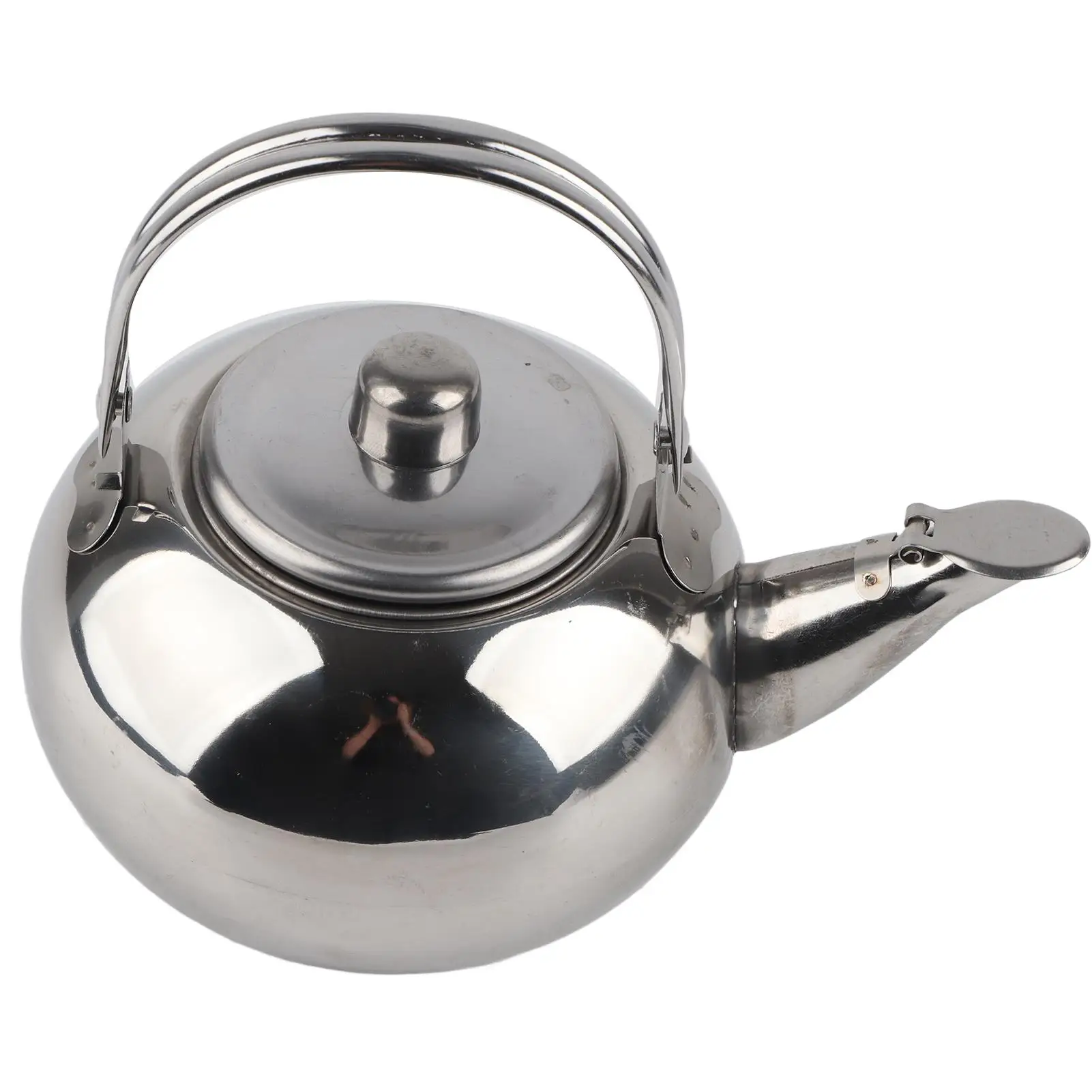 

Stainless Steel Kettle with Strainer Exquisite Teapot Coffee Pot for home and Restaurant Use