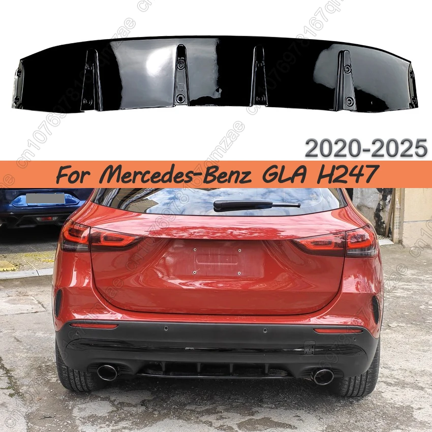 

Central Rear Splitter For Mercedes-Benz GLA H247 AMG Line 2020-2025 With Upgraded Sporty Styling And Central Rear Splitter Parts