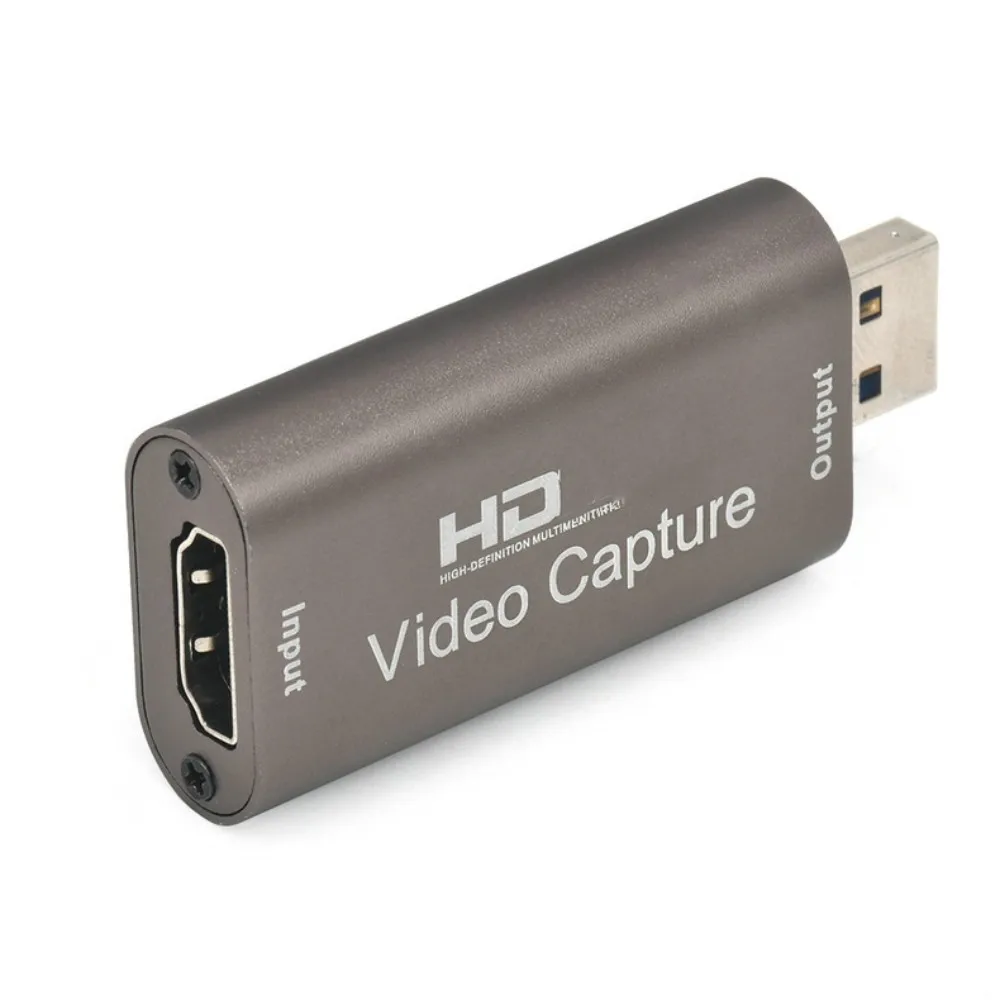 4K 60Hz Video Capture Card for PS4 Game DVD Camcorder Camera Recording Live Streaming USB 3.0 HD Video Grabber Record Box