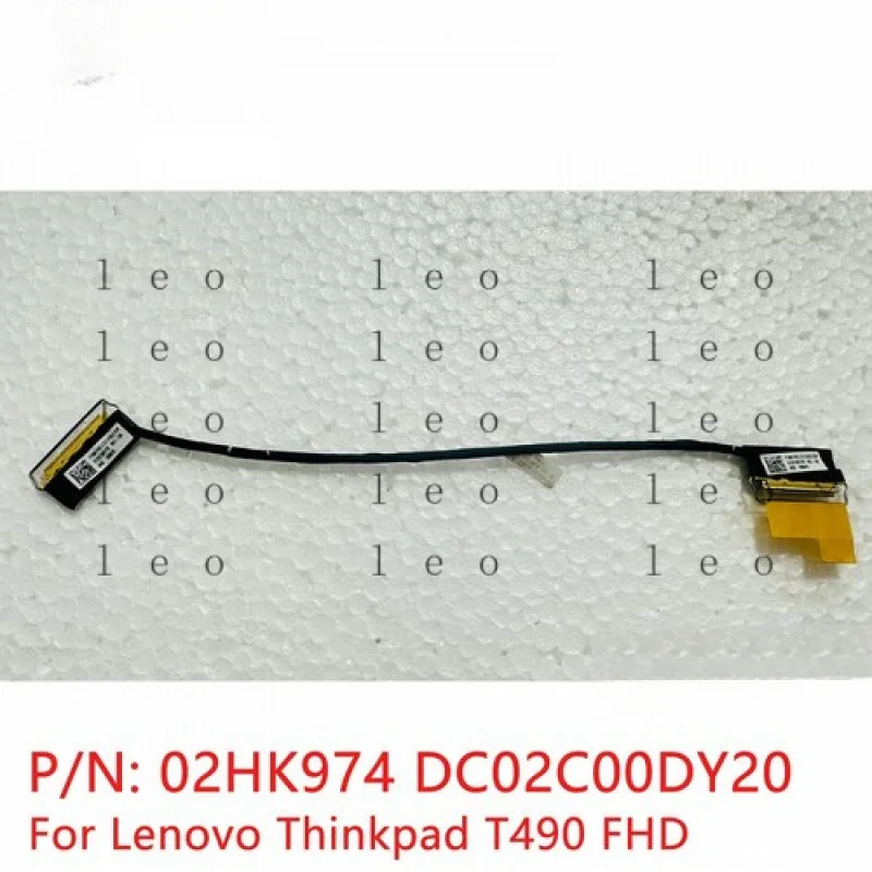

CC 02HK974 New For Lenovo Thinkpad T490 FHD Screen LCD EDP Video Cable Wire Line