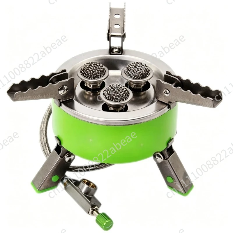 Stove Outdoor Stove Portable Windproof Hot Pot Outdoor Camping Picnic Small Gas Stove