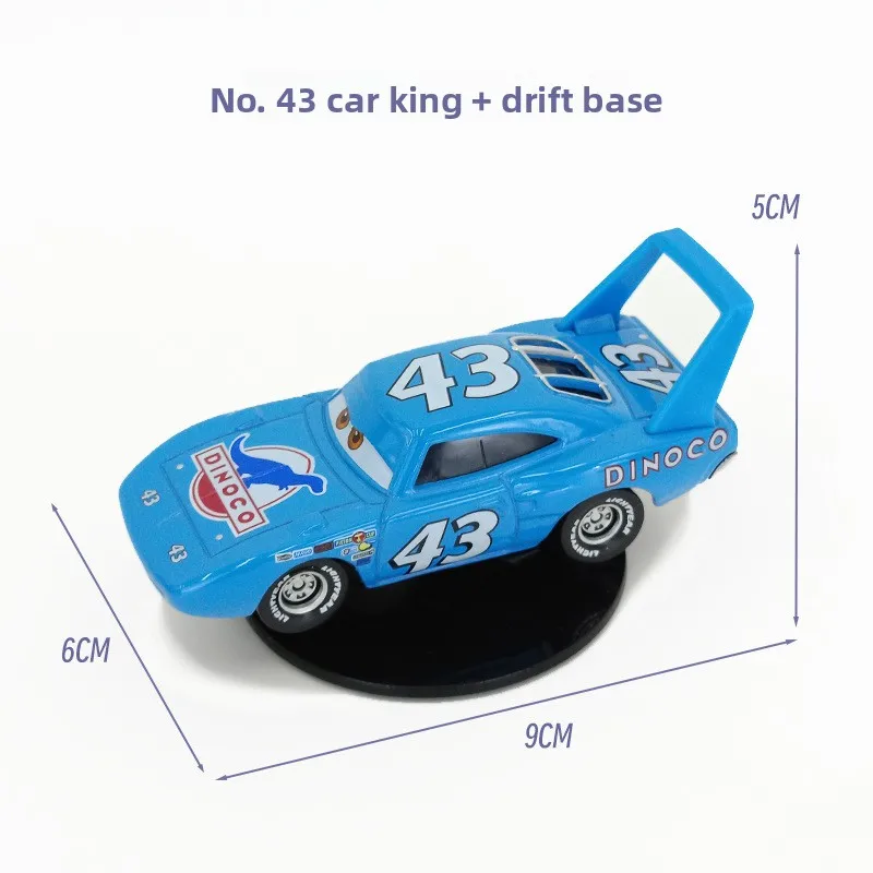 Pixar Cars 3 - Lightning McQueen Drehbares Drift-Ornament für Armaturenbrett und Mittelkonsole, Innendekoration, Spielzeug, Überraschungsgeschenk für Fahrer – Detail 7