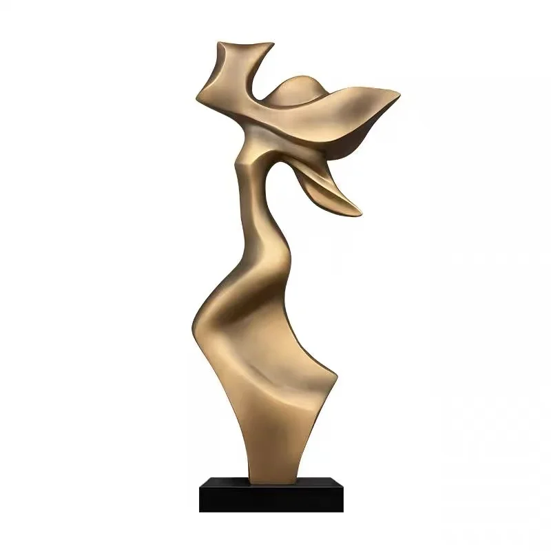 for-40X23X86CM Hot Creative Modern Floor Art Durable Luxury Elegant Home Decorative Sculptures  Statues Dropshipping DDP）