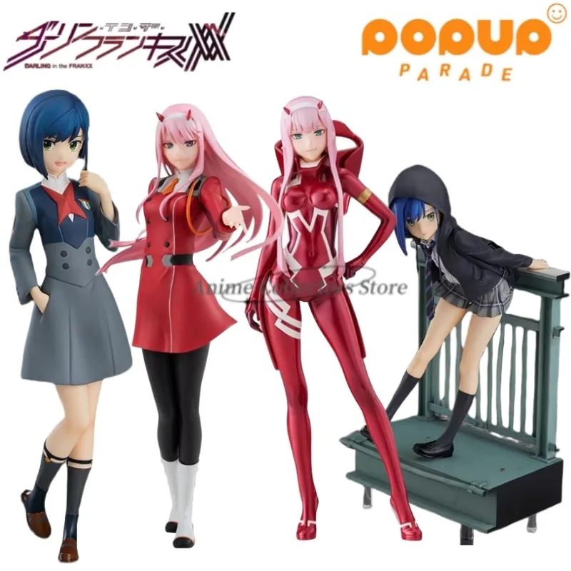 

In Stock Original Good Smile Company POP UP PARADE DARLING in The FRANXX ZERO TWO Ichigo Anime Figure Toys Gift