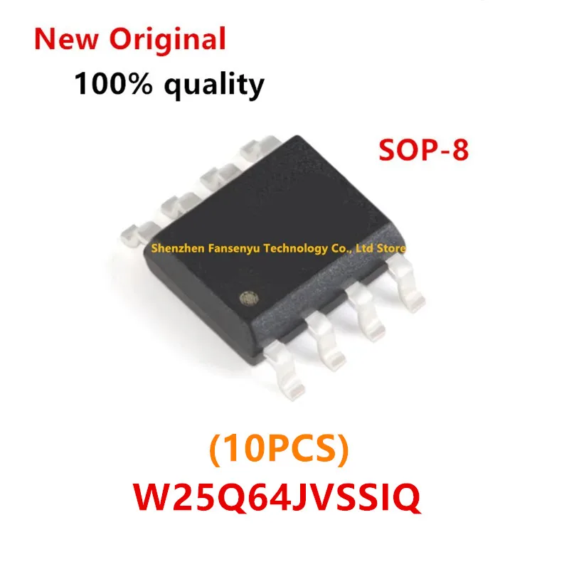 (10piece)100% New 25Q64JVSIQ W25Q64JVSIQ 25Q64JVSSIQ W25Q64JVSSIQ sop-8 Chipset
