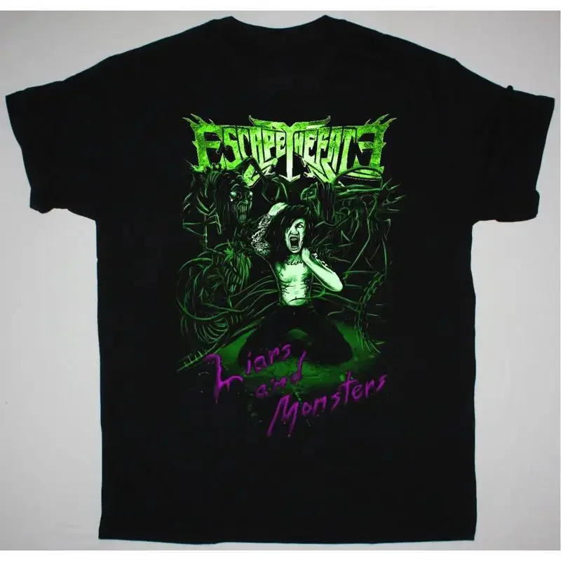 Escape the Fate Black T Shirt Cotton Full Size S 5XL