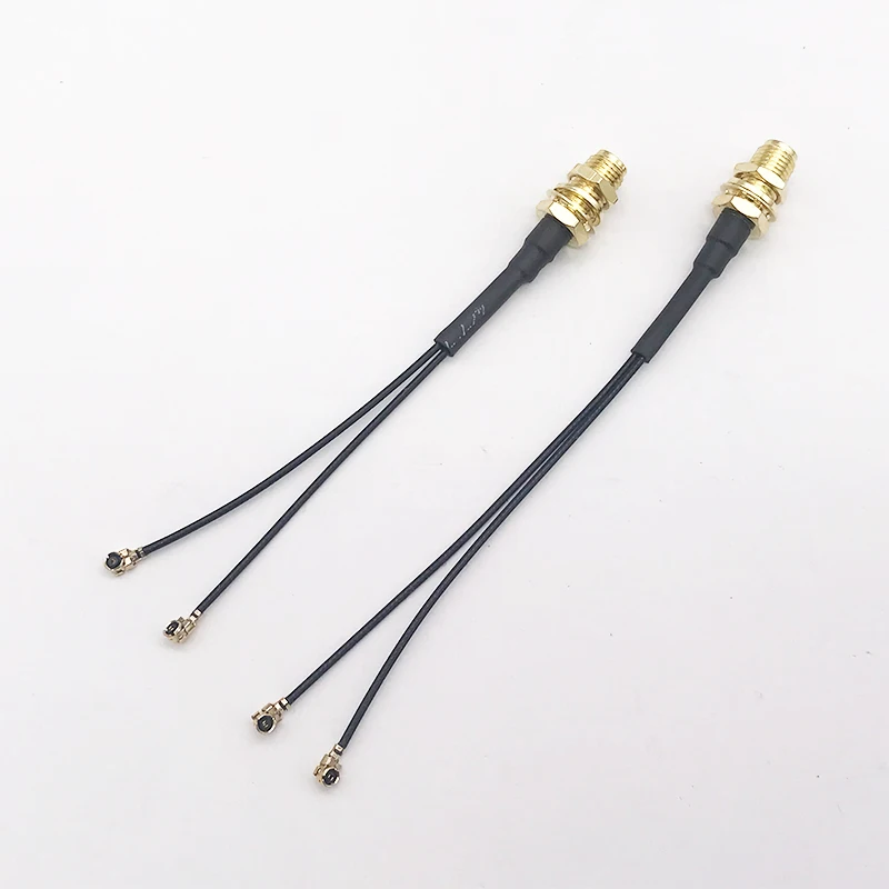 Dual IPEX1 To SMA Female Converter Adapter Cable for DJI O3 Air Unit FPV freestyle VTX Antenna DIY parts