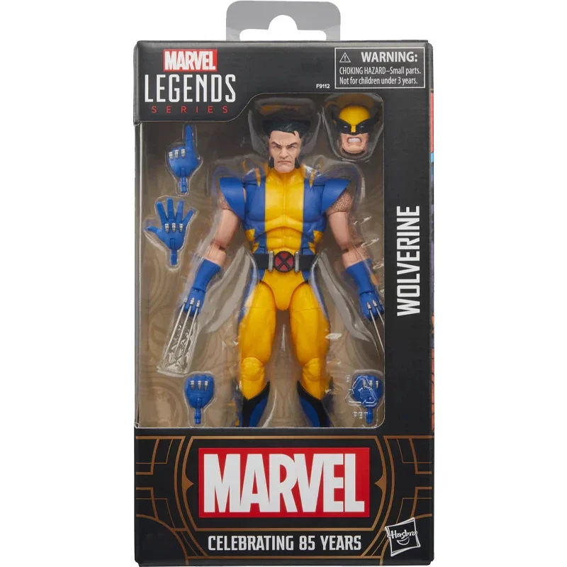 

In stock New Marvel Legends Series Astonishing X-Men Comics Wolverine Spiderman 85th Anniversary 6-Inch Anime Action Figure Toys