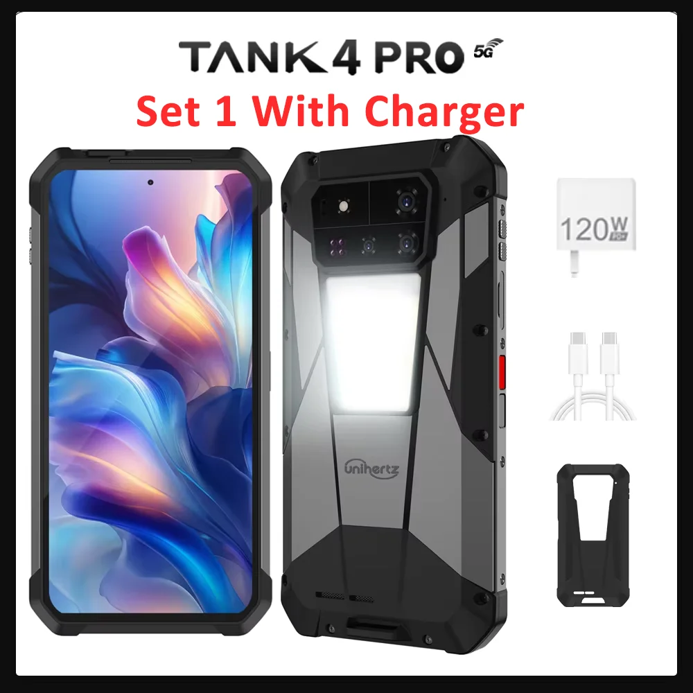 World premiere】Unihertz by 8849 Tank 4 pro Smartphone 5G with