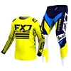 子モトクロスギアセット子供レーシングスーツエンデューロクロス少年少女ベビーオフロード MX MTB 3 4 5 6 7 8 9 10 11 12 年オートバイ 4