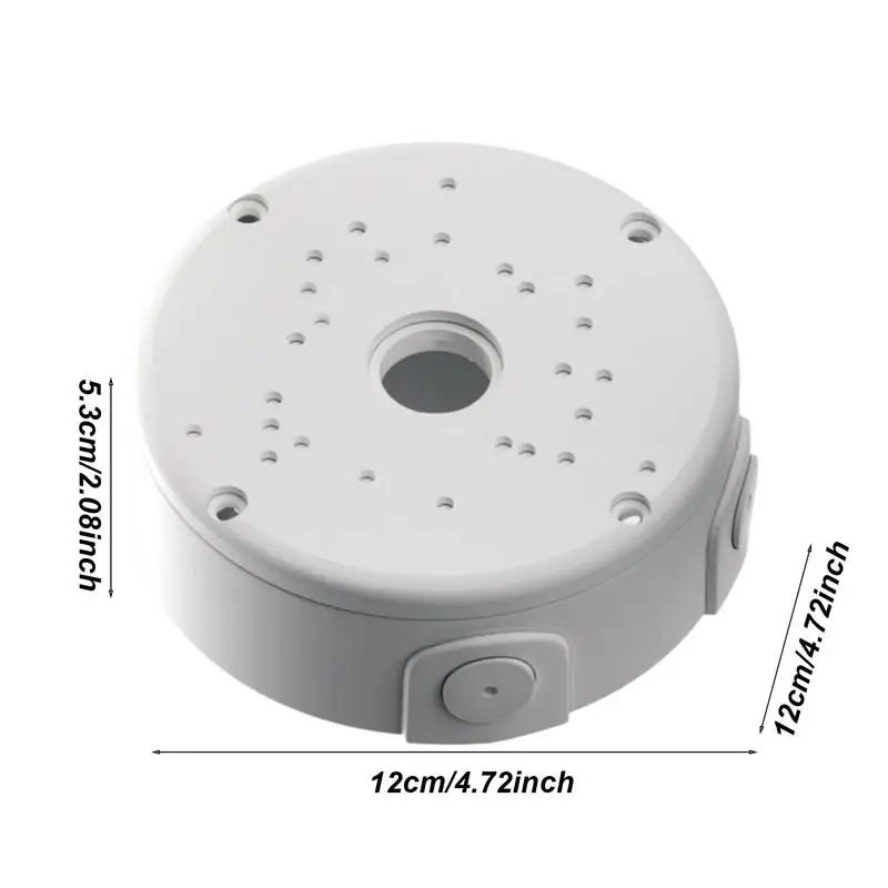Монтажная коробка купольной камеры, кронштейн для крепления распределительной коробки, распределительная коробка, водонепроницаемая крышка камеры для купольных камер и солнечной панели