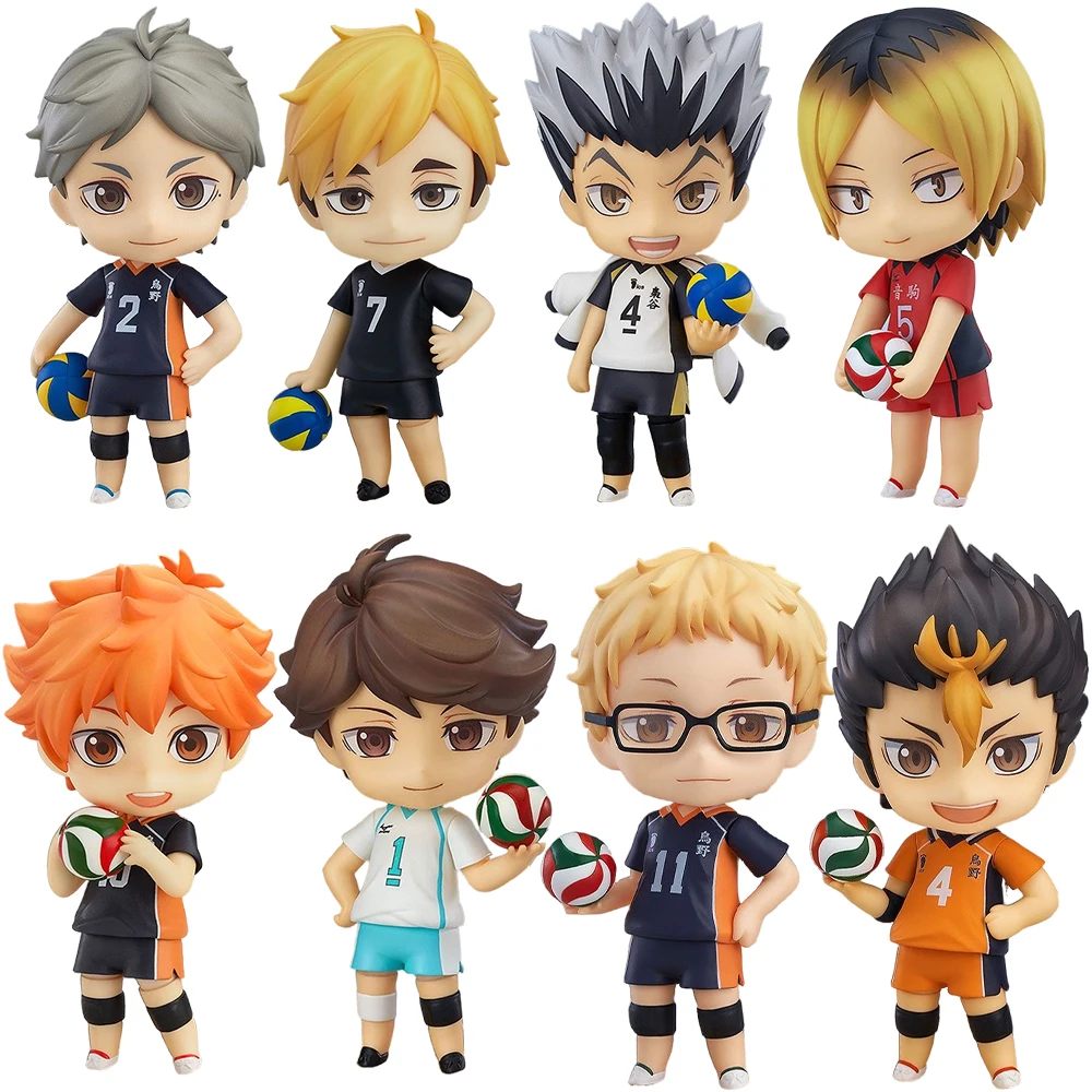 10CM Haikyuu Anime Nishinoya Yuu Hinata Shouyou Figur Anzug Animation Modell Spielzeug Geschenke Sammlung Dekoration Ornamente PVC