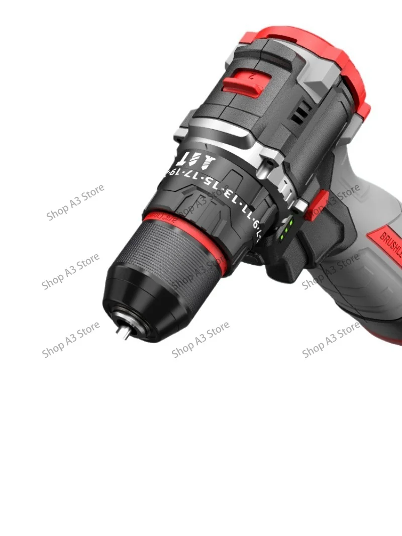 Cordless electric drills have brushed lithium batteries, small steel cannons, hand electric drills, household screw tools