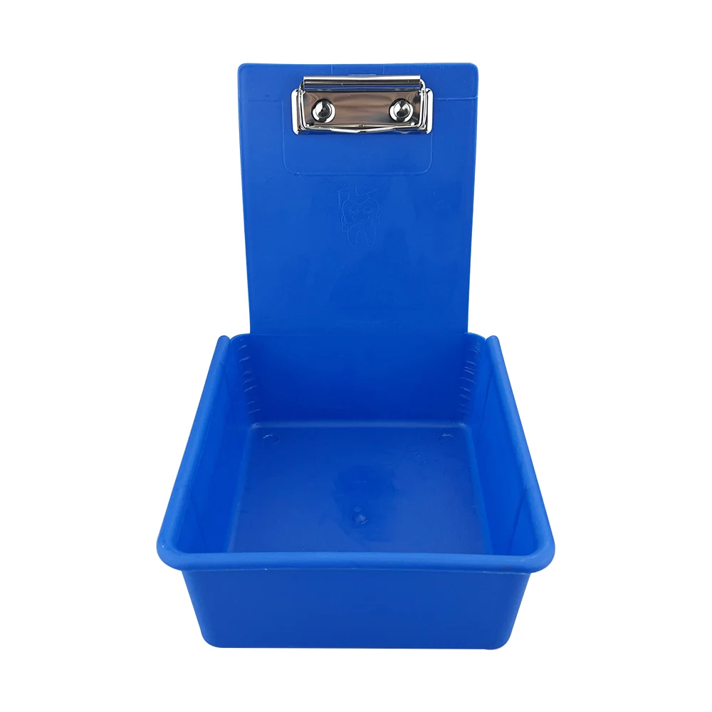 Multicolor Box Dental Turnover Storage Box Delivery Box Plastic Work Tray Box Technician Mold Box  Dental Lab/Clinic Material