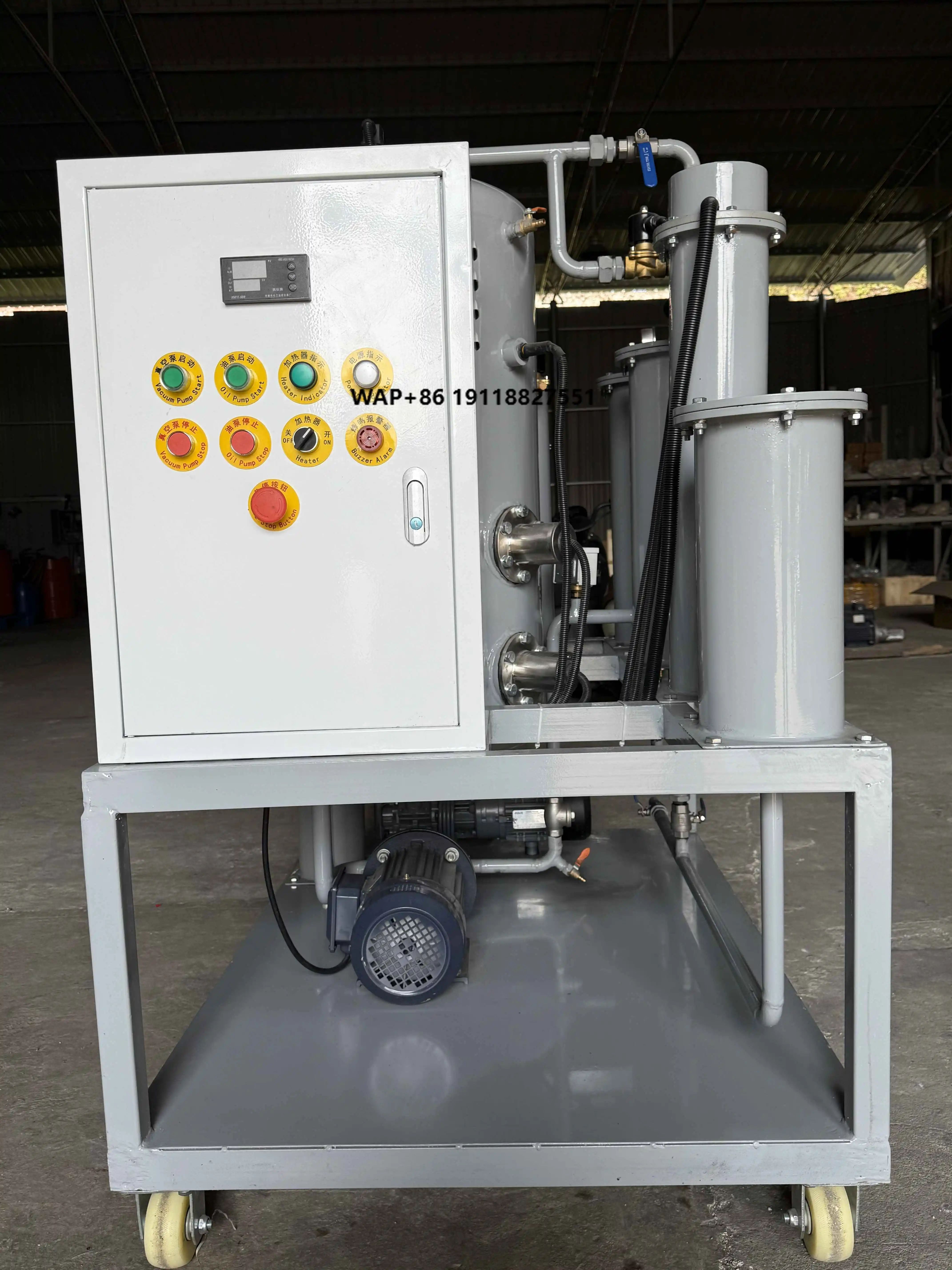 Well Designed Lubricating Oil Cleaner Purification Machine
