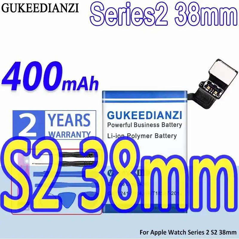 

Аккумулятор для часов Apple Iwatch Series 2 S2, 38 мм, серия 2, замена премиум-класса, стабильный, 400 мАч