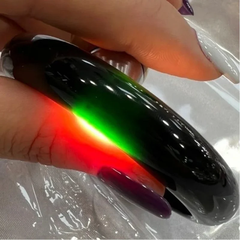 Ice Jadeite Ink Jade Quartzite Jade Bracelet Light-Through Green Obsidian B-Grade Bracelet