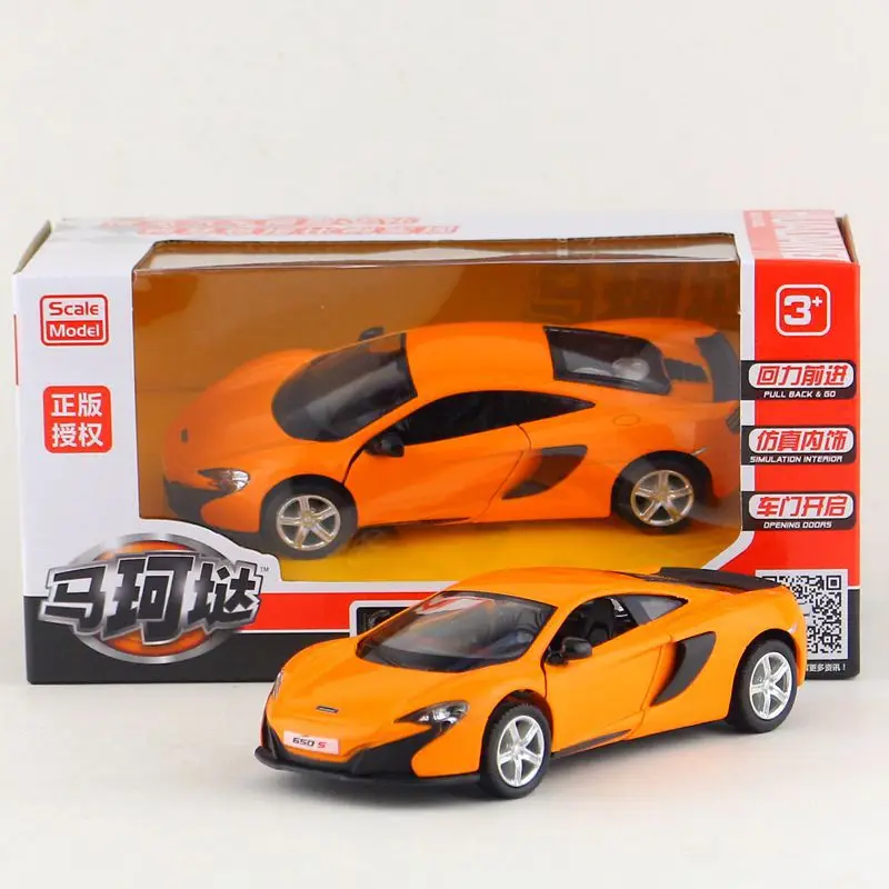 1:36 Mclaren 650S Super Sport Family Christmas Gifts For Children Simulation Diecasts Toy Vehicles Alloy Car Model