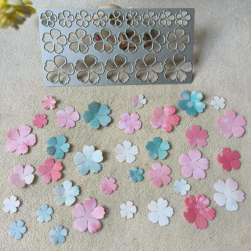 New Flower cutting die mould scrapbook decoration embossed photo album decoration card making DIY handicrafts