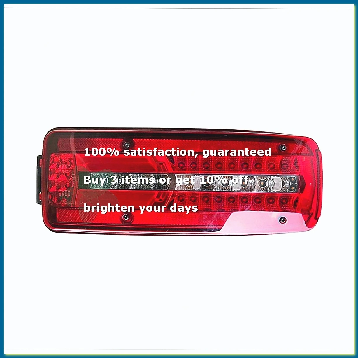 ●24V LED Truck Right Rear Bumper Tail Light Brake Signal Light for MAN TGX TGS TGL TGM 81252256562
