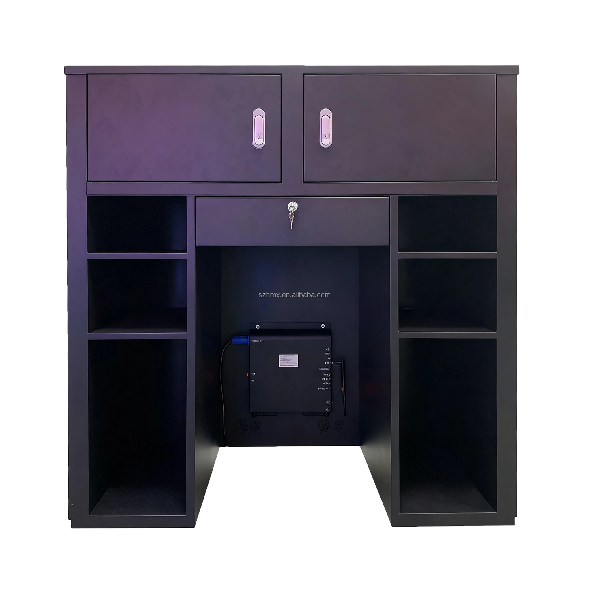 Seamless Visual Dj Desk Stand Facade Booth Podium Table Portable Led Video Display Screen 1.8 Dj Booth view 5