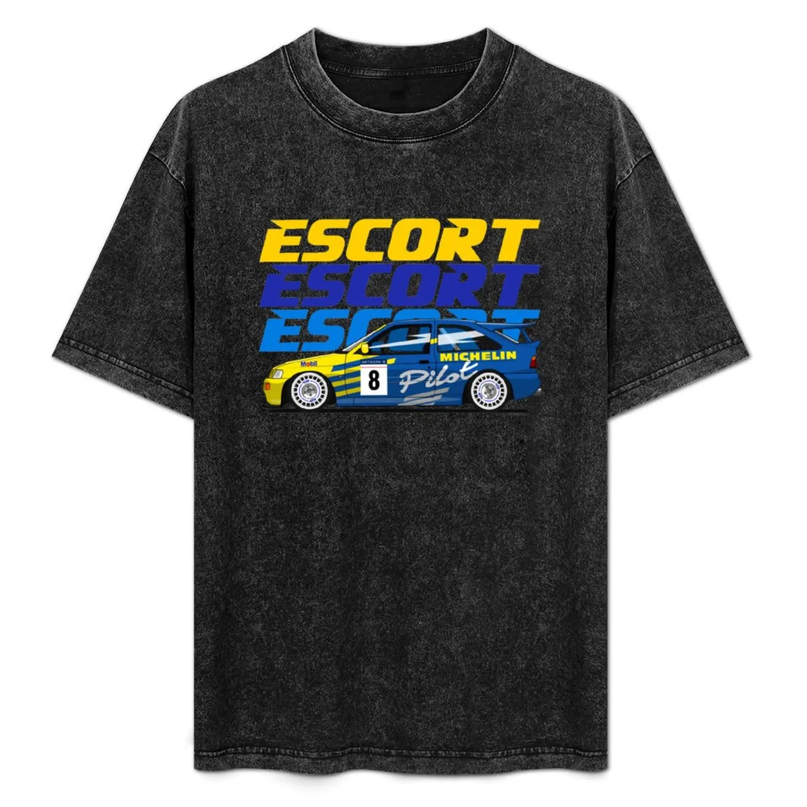 FORD ESCORT RS COSWORTH PILOT RALLY CAR T-Shirt topping custom shirt men graphic t shirts