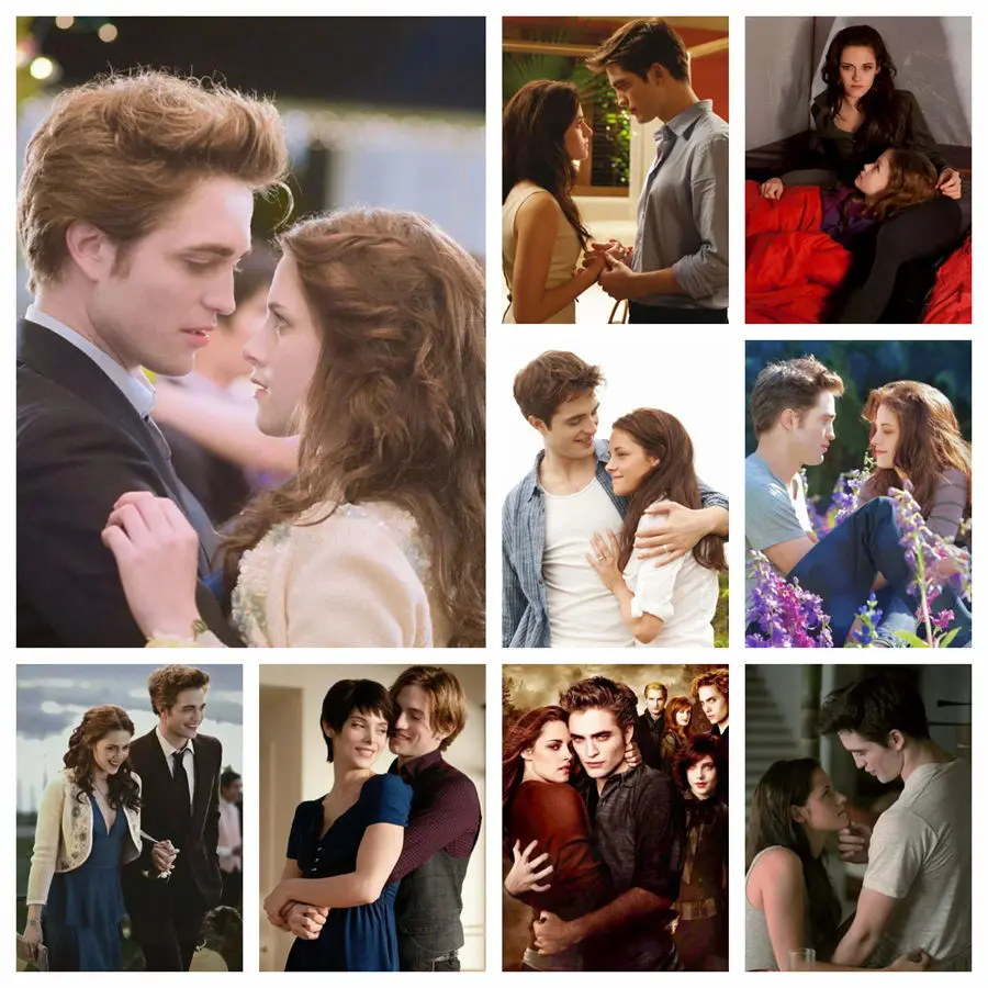 Twilight Romance Science Fiction Movies Diamond Painting Kit 5D DIY Cross Stitch Handmade Art Gift Crafts Home Decor Gift
