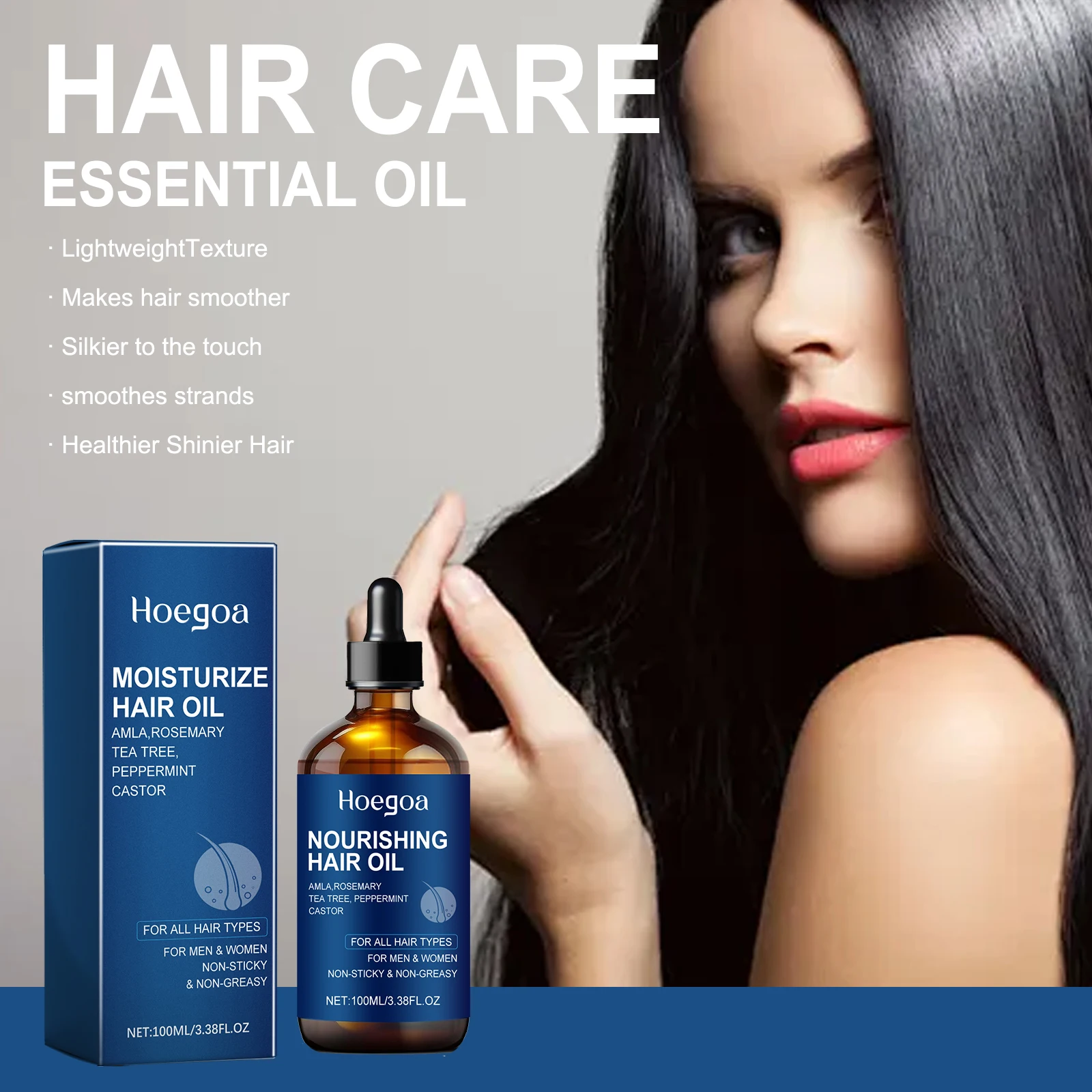 Repair Hair Essential Oil Deep Nourishment Damage Roots Split Smoothing Silky Strengthen Straightening Hair Shiny Hair Care Oil