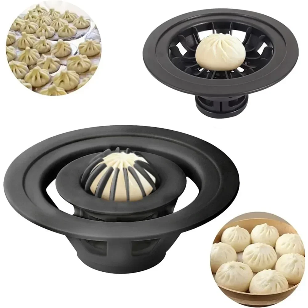 

Flower Shaped Baozi Making Mould Convenient Fast Easy Fall Homemade Dumpling Bao Siu Mai Machine for DIY Kitchen Steamed Mold