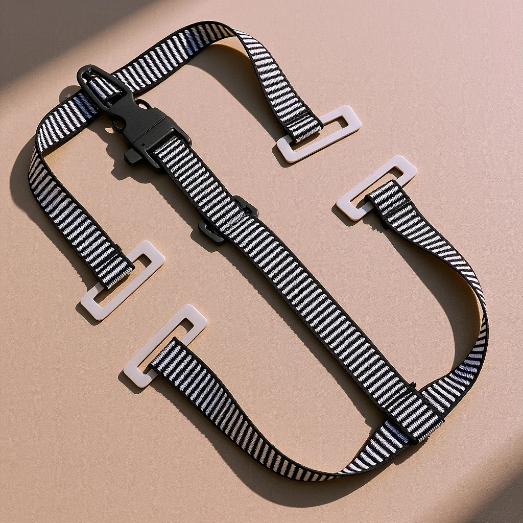 حزام الذقن قابل للتعديل، شريط ABS متين، قبعة صلبة، حزام بديل لسلامة البناء #1