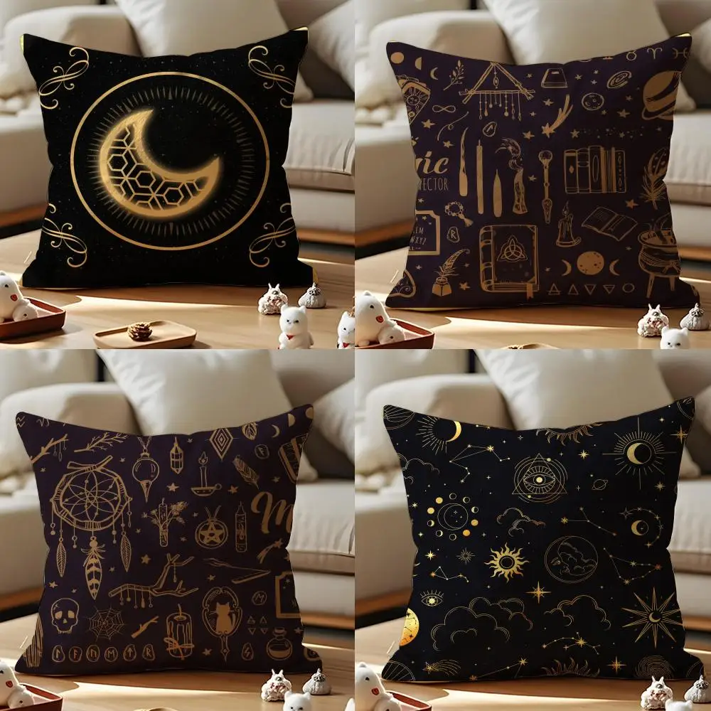 

Чехол для подушки Eid Al-Fitr, антипилотная наволочка, невидимая молния, шелковистая короткая плюшевая наволочка для дивана