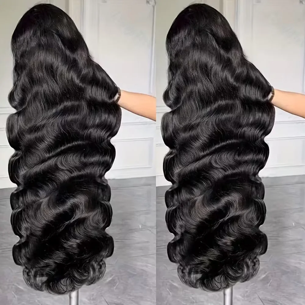 13x4 الجسم موجة الدانتيل الجبهة الباروكات شعر الإنسان قبل قطعها 200 الكثافة HD شفافة الدانتيل الباروكات الأمامية للنساء عقدة ابيض 12A