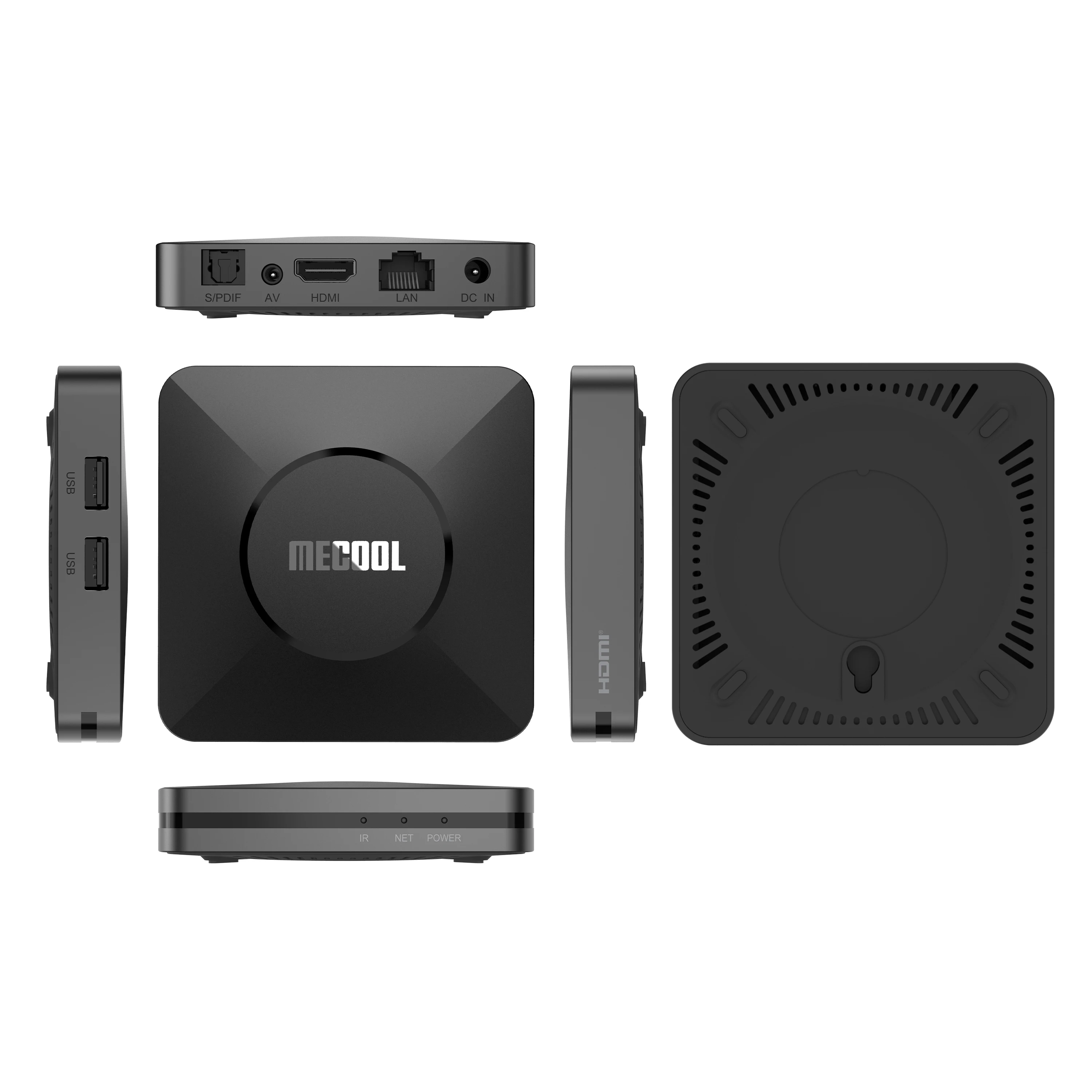 [Genuine] Newest Mecool M2 Pro Google TV Box Amlogic S905Y4 Netflix Google Certified ATV AV1 4K UHD 60pfs Practical Media Player