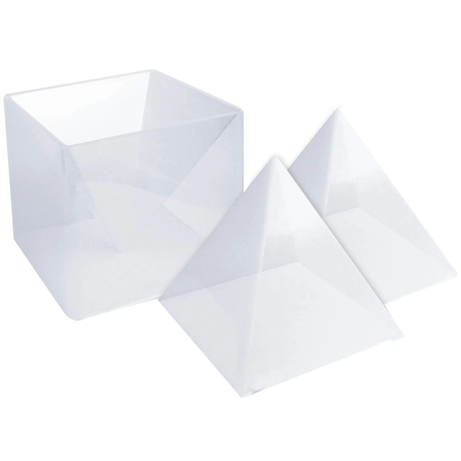 

НОВИНКА-большие формы из смолы, силиконовые формы для пирамиды, формы для литья из смолы для Orgone Pyramid Diy, отлично подходят для пресс-папье, украшения дома