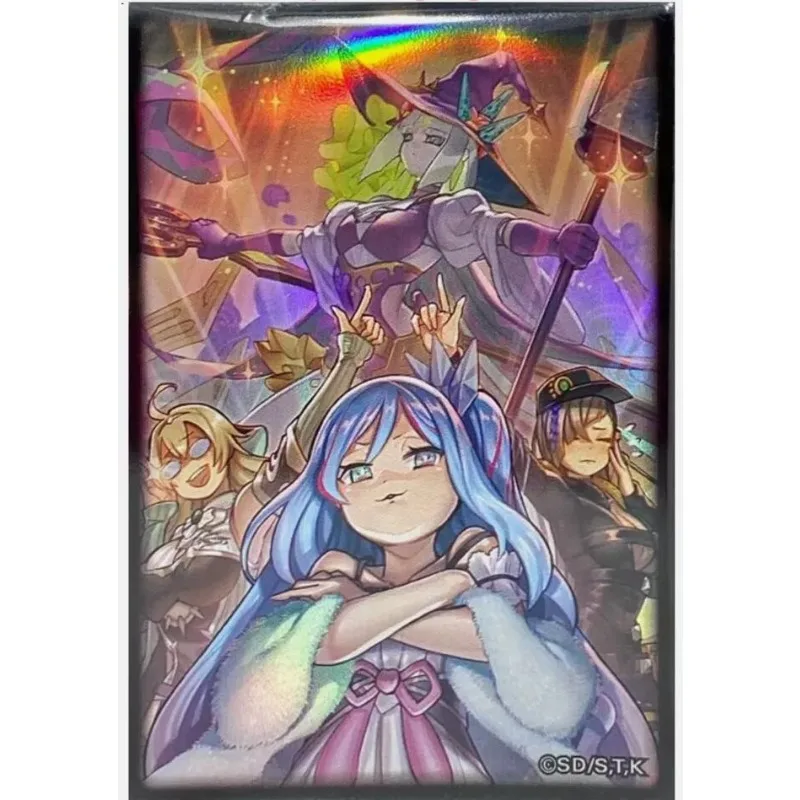 

YuGiOh секретная блестящая коробка SSB1 Witchcrafter Связывание 70 шт. карточный рукав запечатанный