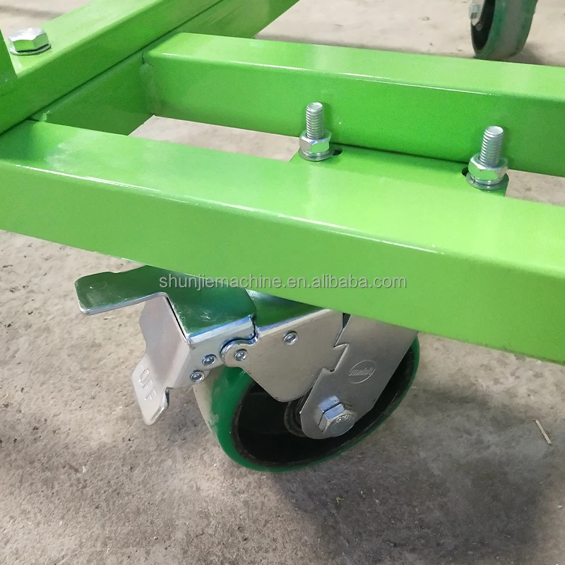 รถเข็นขนส่ง Cantilever ด้านเดียวหลายฉากสําหรับท่อโปรไฟล์อลูมิเนียม