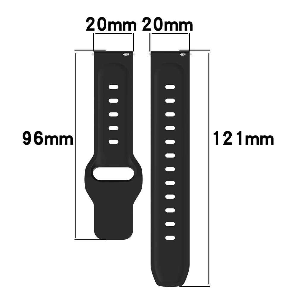 접이식 마그네틱 버클 범용 시계 밴드, 삼성 갤럭시 워치 3 4 5 5pro 액티브 워치 스트랩 손목 밴드, 패션 실리콘 R