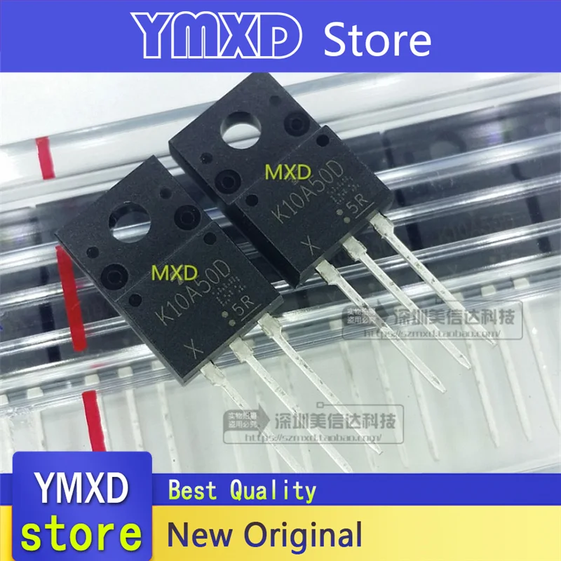 10 قطعة/الوحدة جديد الأصلي حقيقية K10A50D TK10A50D 10A500V المجال تأثير أنبوب TO-220F الصمام الثلاثي في المخزون في المخزون التسليم السريع