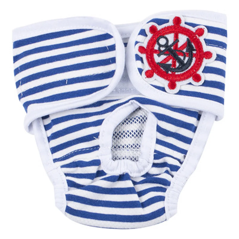 

Washable For Female Male Dog Nappy Briefs Dog Pant Physiological Underwear Pet Short Menstruation Diaper
