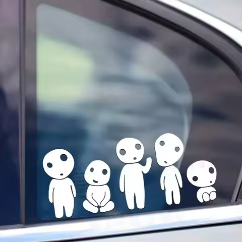 Car Body Alien Car Stickers And Decals Funny Decal Car Window Decoration Vinyl Stickers Motorcycle Accessories